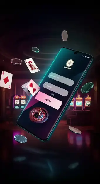 Interface de connexion sécurisée à votre compte Aphrodite Casino affichant les champs email et mot de passe sur mobile avec un fond doré.