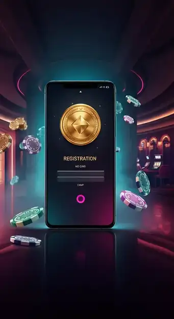 Interface d'inscription rapide et sécurisée sur Aphrodite Casino, affichant les étapes de création de compte et les méthodes de paiement.